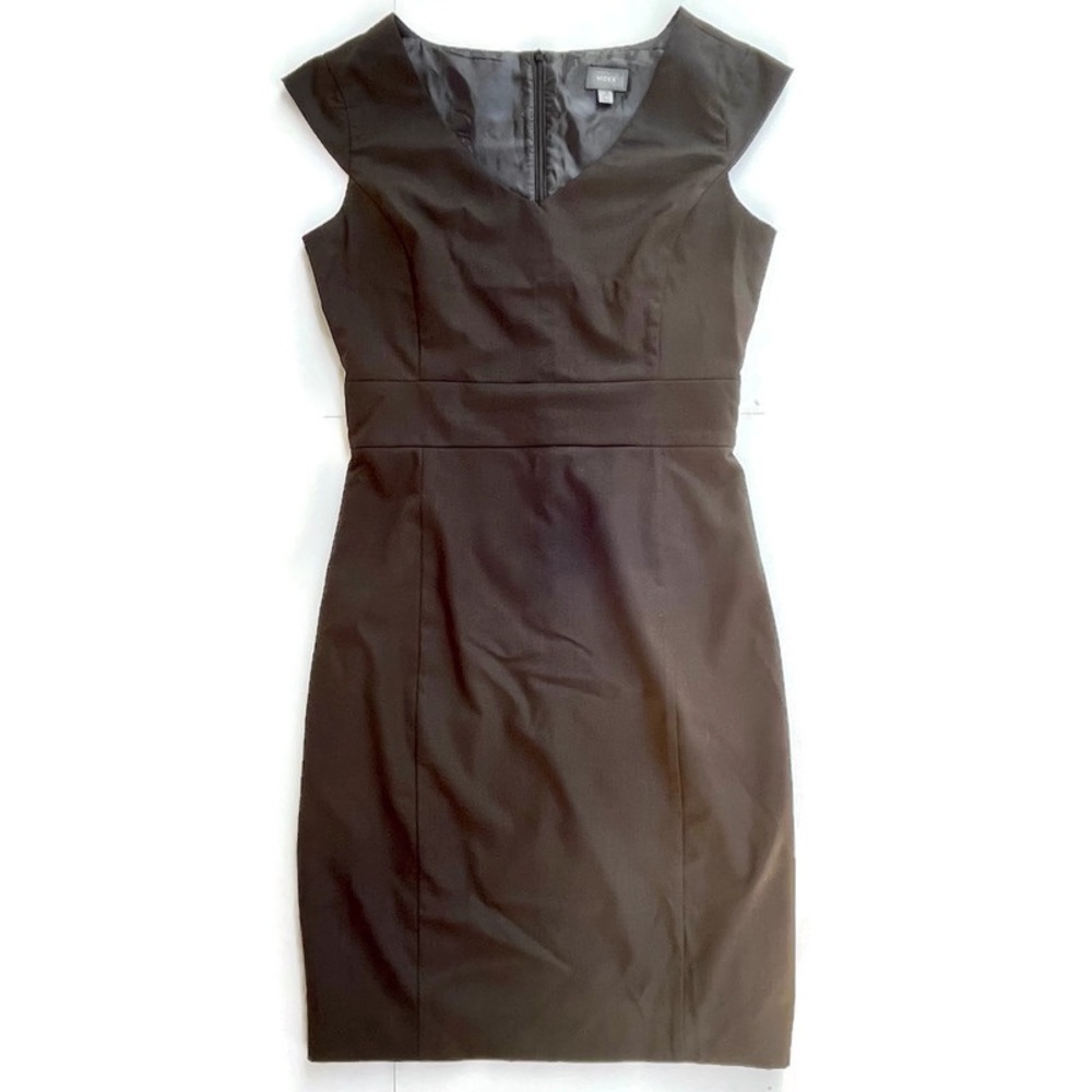 Mexx | Classic LBD | Knee Length | Satin Lined | Wool Blend | Sz 6